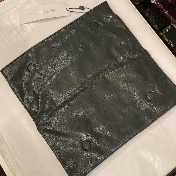 BCBG black crystal detailed clutch - Picture 5 of 12